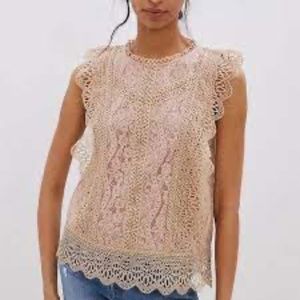 Anthropologie Sydney Lace Blouse